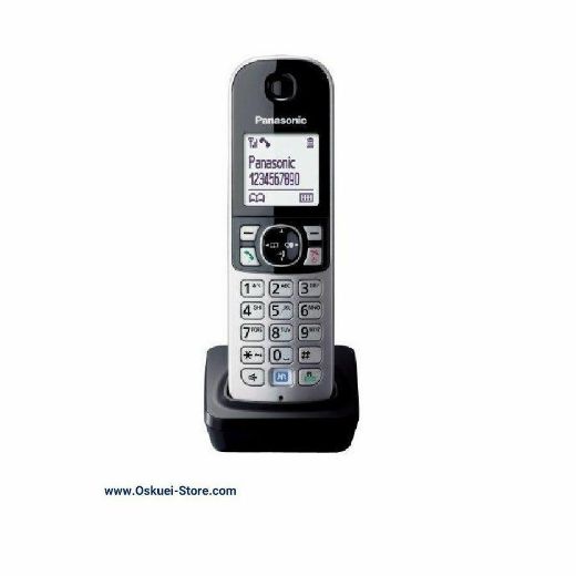 Panasonic KX-TGA681BX Cordless Telephone Silver Front