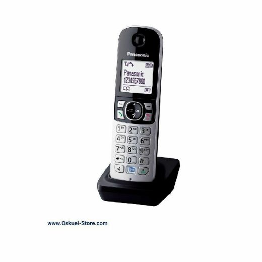 Panasonic KX-TGA681BX Cordless Telephone Silver Right