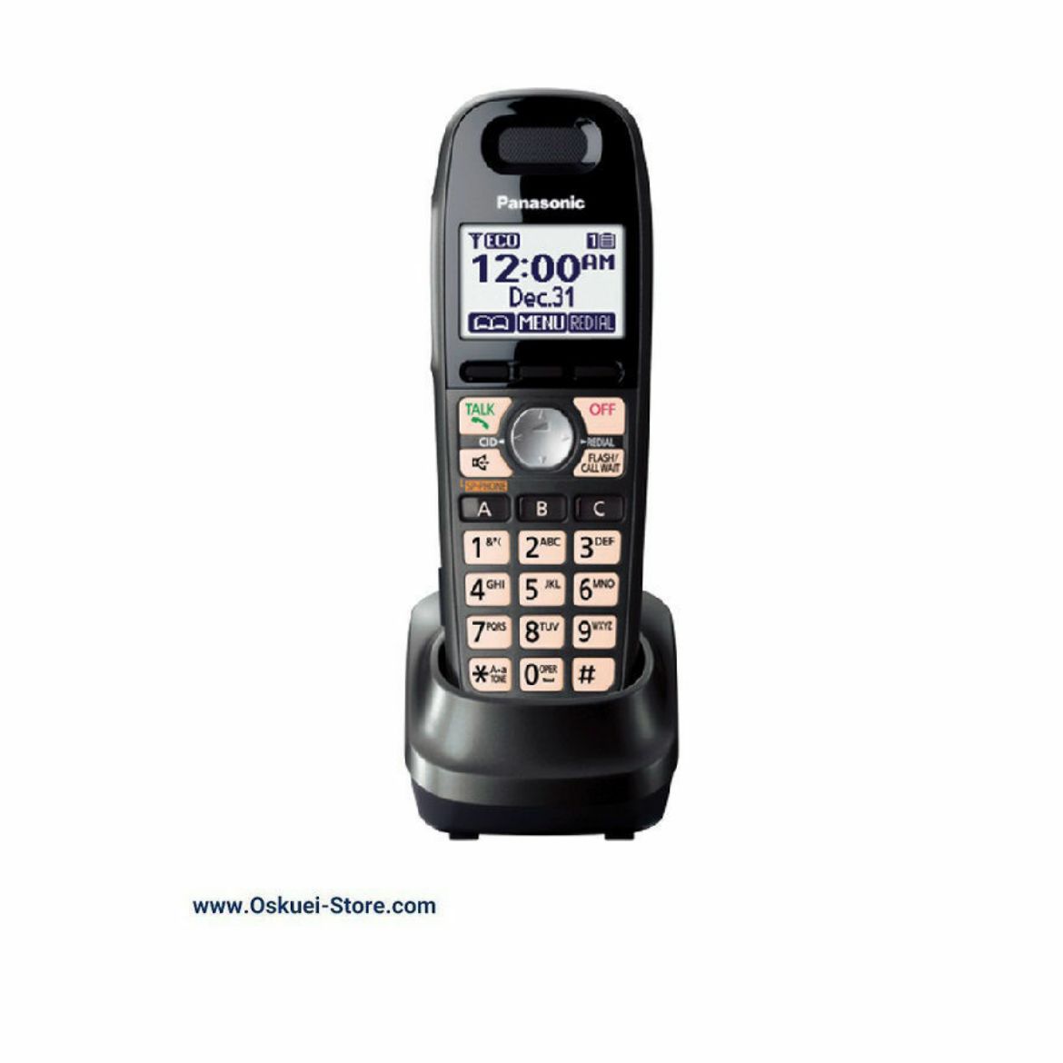 Panasonic KX-TGA659 Cordless Telephone Black With Base