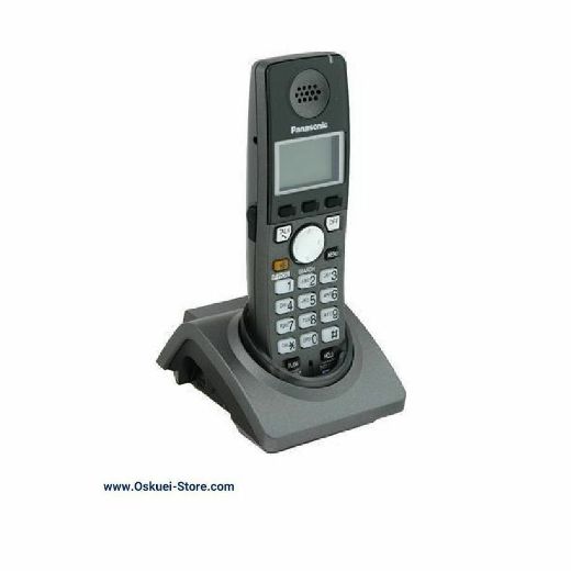 Panasonic KX-TGA670 Cordless Telephone Black Left