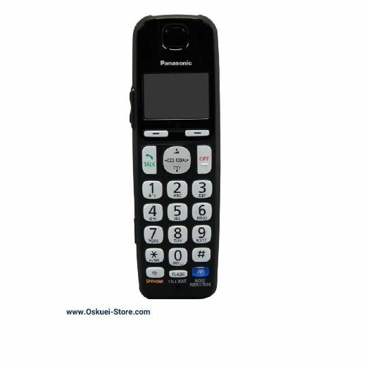 Panasonic KX-TGEA20B Cordless Telephone Black Front