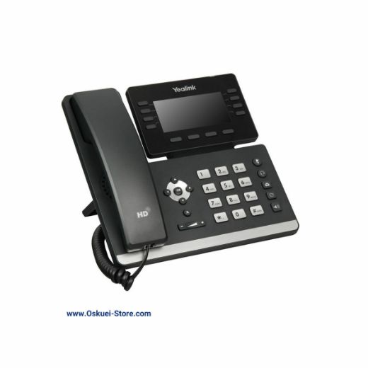Yealink T53W VoIP SIP Telephone Black Left Flat