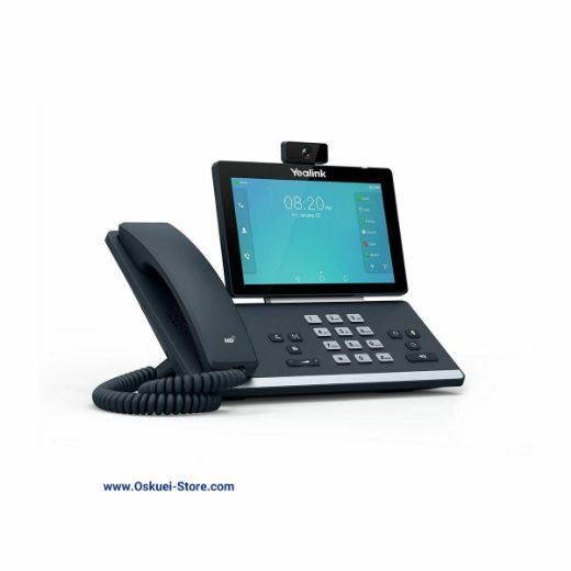 Yealink T58A With Camera VoIP SIP Telephone Black Left