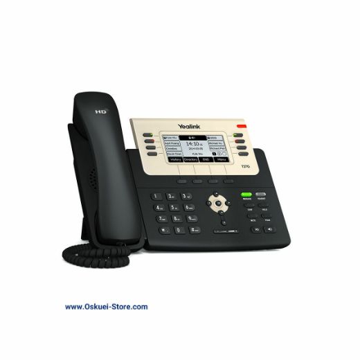 Yealink T27G VoIP SIP Telephone Black Left