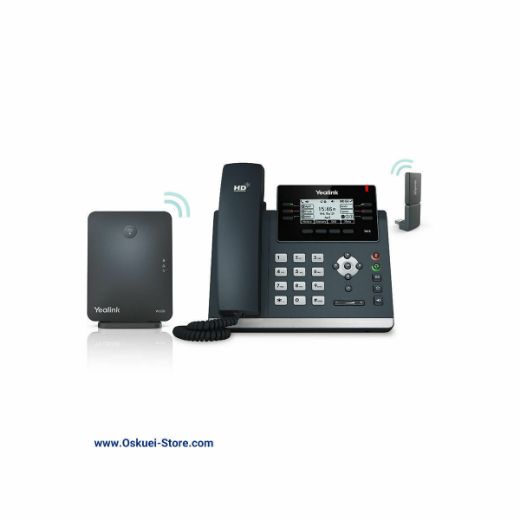 Yealink W41P VoIP Wireless Telephone Black Front