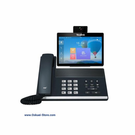 Yealink VP59 With Camera VoIP SIP Telephone Black Front Two