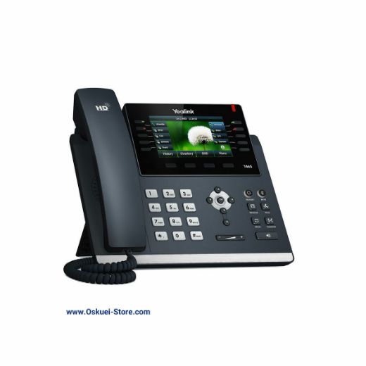 Yealink T46S VoIP SIP Telephone Black Left