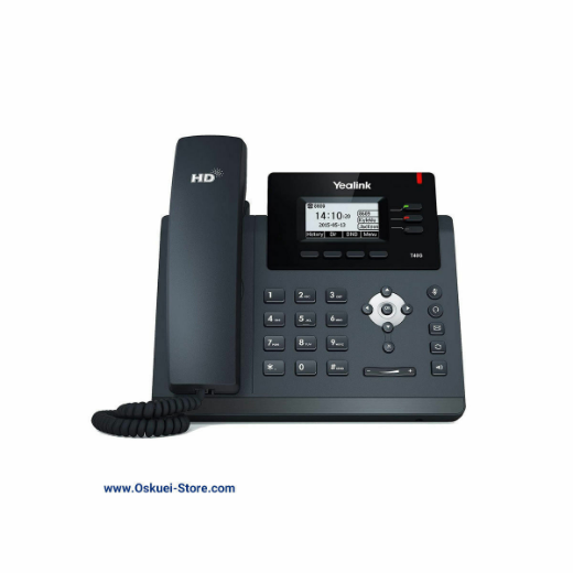 Yealink T42S VoIP SIP Telephone Black Front