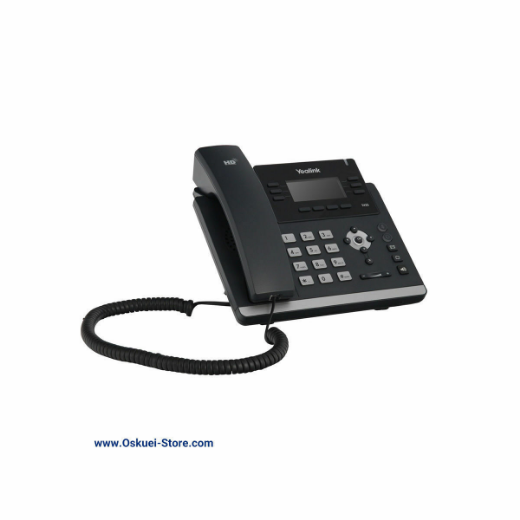 Yealink T42S VoIP SIP Telephone Black Left