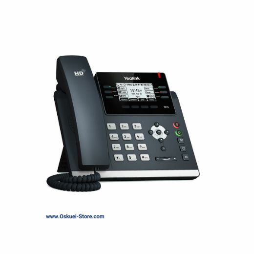 Yealink T41S VoIP SIP Telephone Black Left