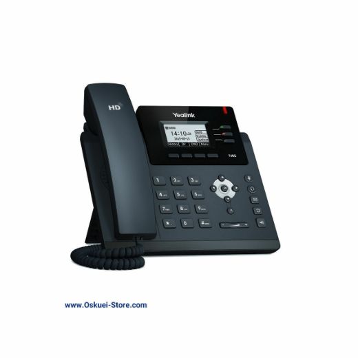Yealink T40G VoIP SIP Telephone Black Left