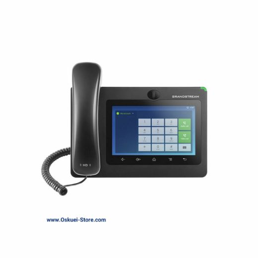 Grandstream GXV3370 VoIP SIP Telephone Black Second Front