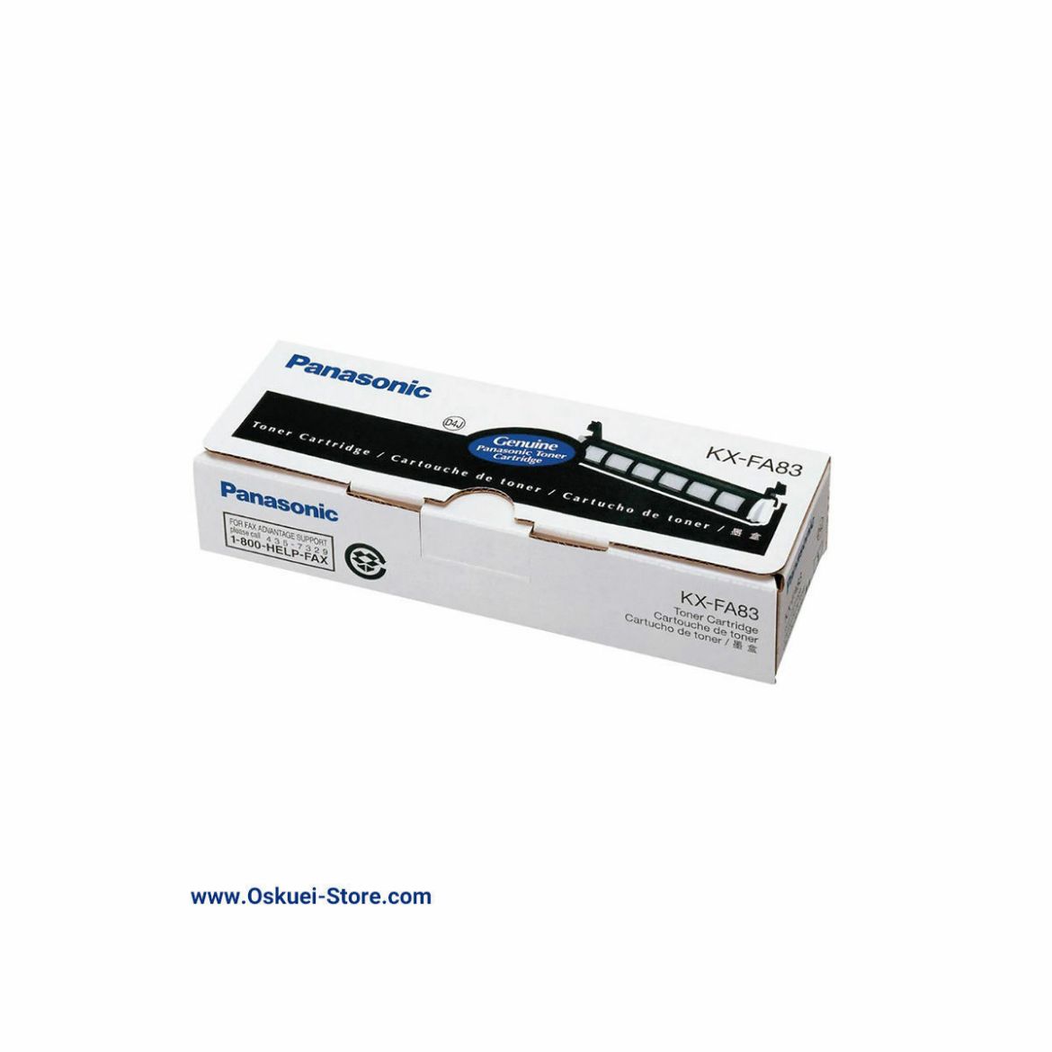 Panasonic KX-FA83 Laser Toner Cartridge Box 