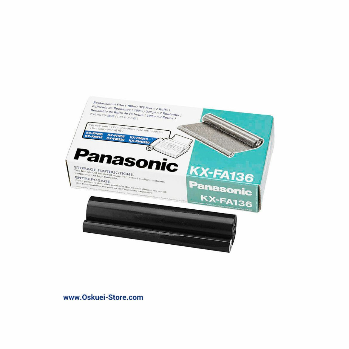 Panasonic KX-FA136 Film Roll For Panasonic Fax Machines