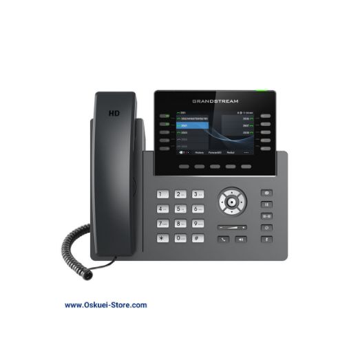 Grandstream GRP2615 VoIP Telephone Black Front