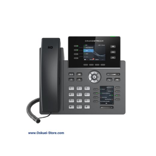 Grandstream GRP2614 VoIP Telephone Black Front