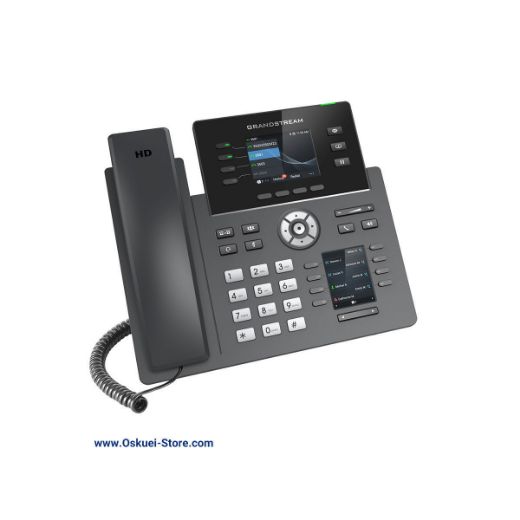 Grandstream GRP2614 VoIP Telephone Black Left