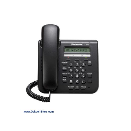 Panasonic KX-NT551 VoIP Telephone Black Front
