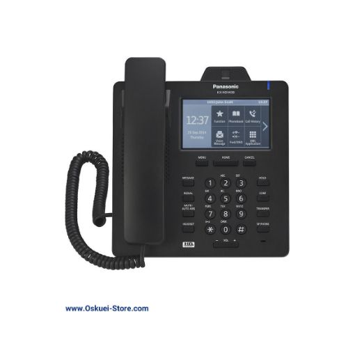 Panasonic KX-HDV430 VoIP SIP Telephone Black Front