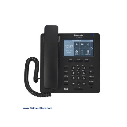 Panasonic KX-HDV330 VoIP SIP Black Front