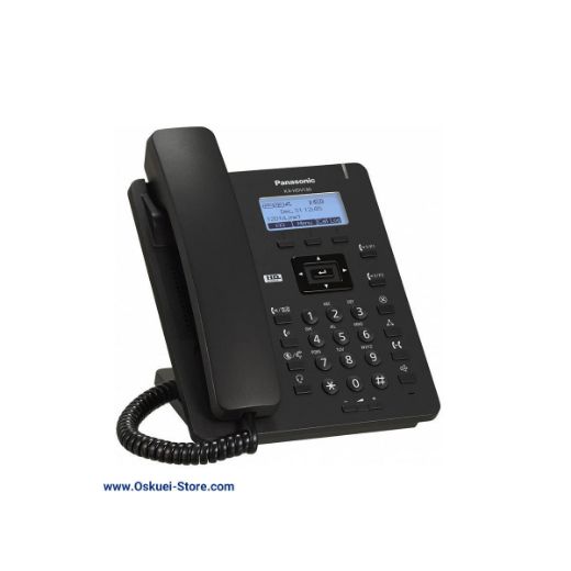 Panasonic KX-HDV130 VoIP SIP Telephone Black Left