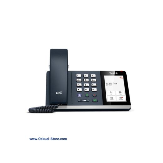 Yealink MP54 VoIP SIP Telephone Black Front