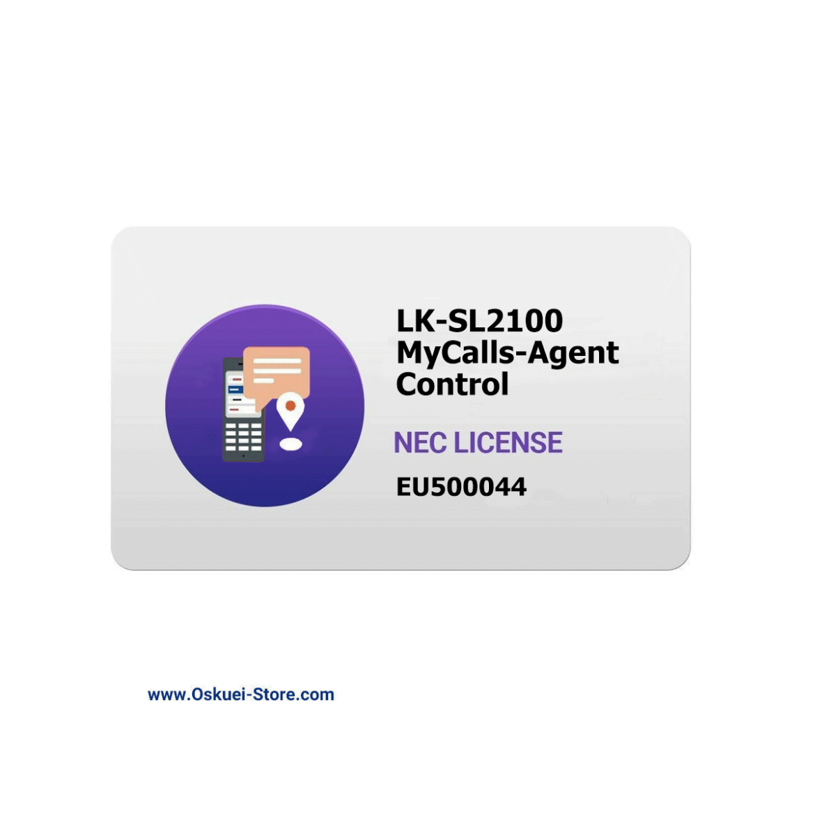 LK-SL2100 MyCalls Agent Control NEC License