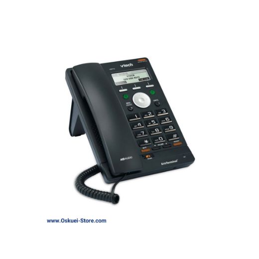 VTech VSP715 VoIP SIP Telephone Black Left
