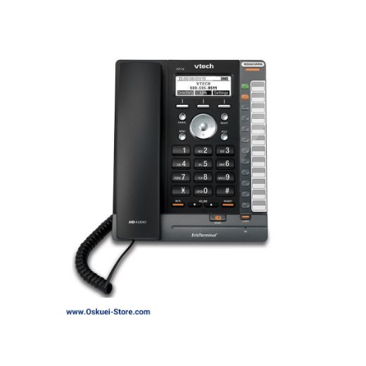 VTech VSP726 VoIP SIP Telephone Black Front