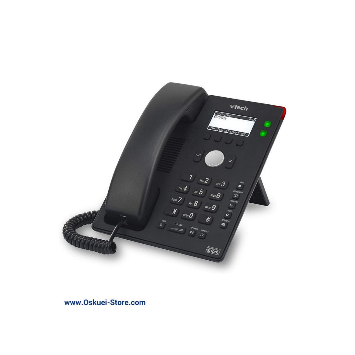 VTech ET605 VoIP SIP Telephone Black Right