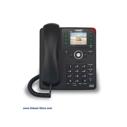 VTech ET635 VoIP SIP Telephone Black Front