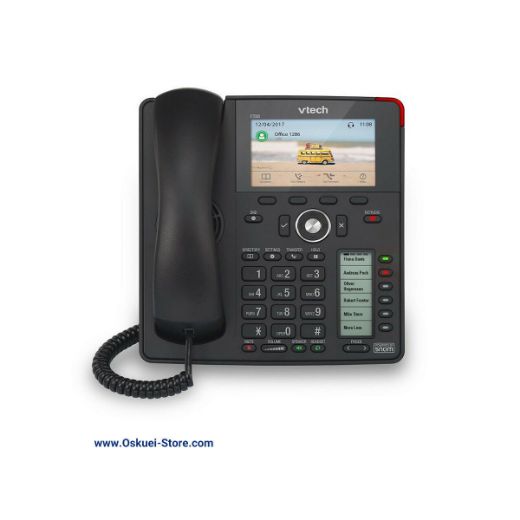 VTech ET685 VoIP SIP Telephone Black Front