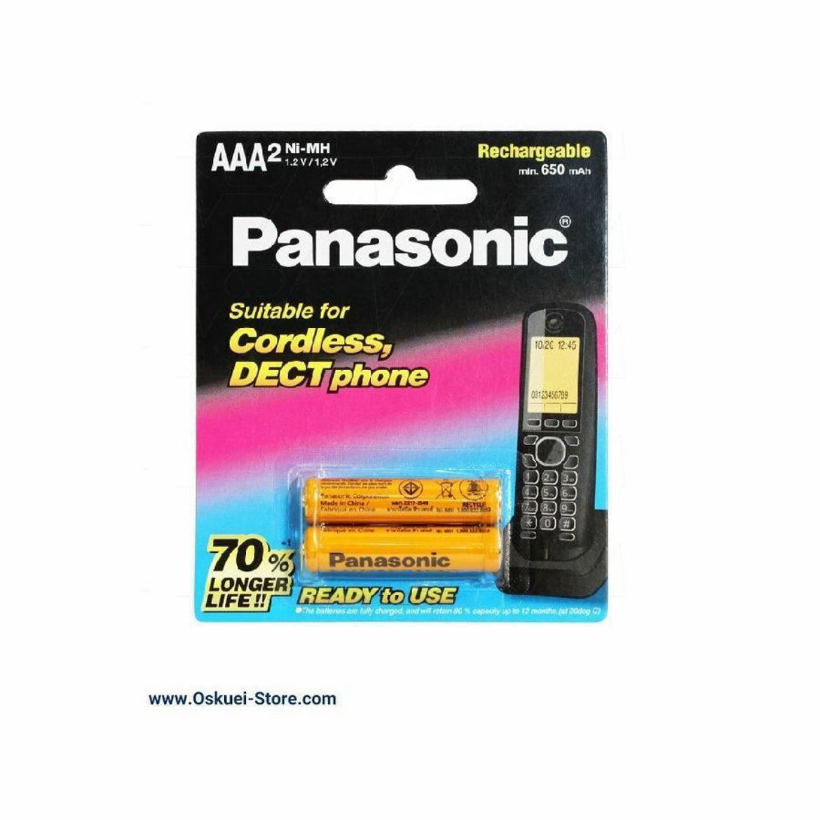 Panasonic BK-4LDAW Batteries For Panasonic Cordless Telephones