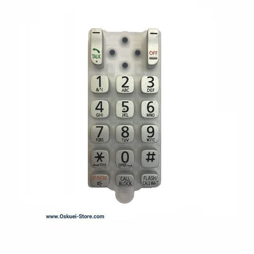 Panasonic Keypad For Panasonic KX-TGF320 Model Numbers Silver