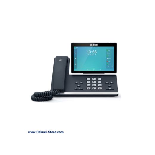 Yealink T58A VoIP SIP Telephone Black Front