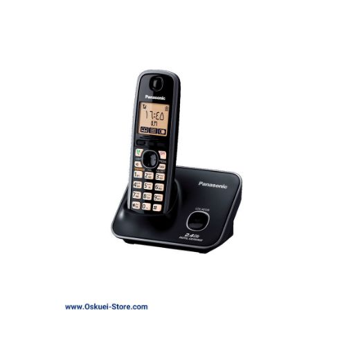 Panasonic KX-TG3711 Cordless Telephone Black Right