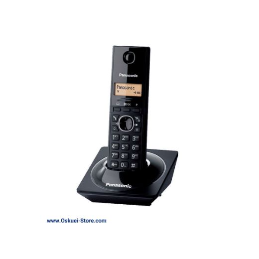 Panasonic KX-TG1711 Cordless Telephone Black Right