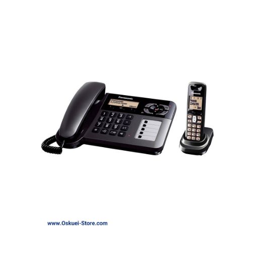 Panasonic KX-TGF120 Cordless Telephone Black Right