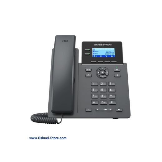 Grandstream GRP2602 VoIP SIP Telephone Black Front