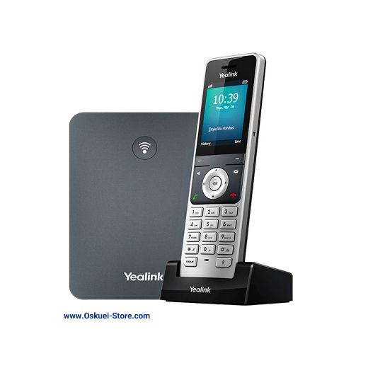 Yealink W76P DECT Phone Black Front