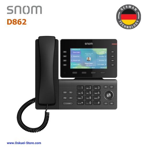 Snom D862 SIP phone Top