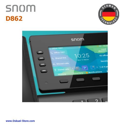 Snom D862 SIP phone Sensor