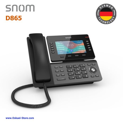 Snom D865 SIP phone Left