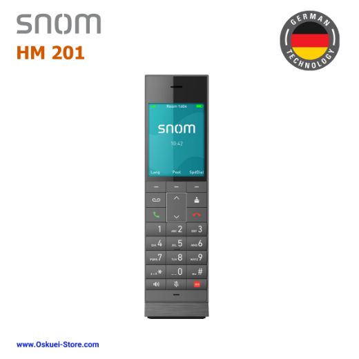 Snom HM2 VoIP SIP Dect Hospitality Hotel Black Top