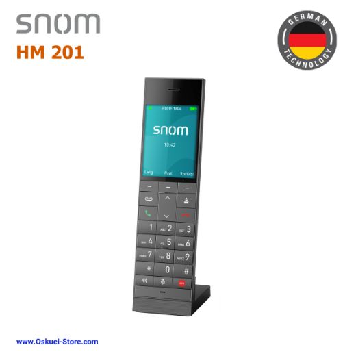 Snom HM2 VoIP SIP Dect Hospitality Hotel Black Top