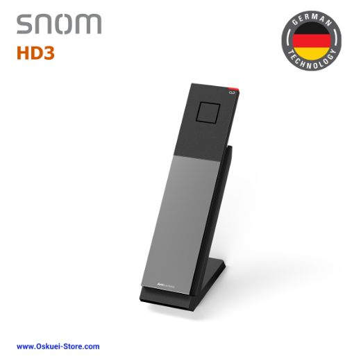 Snom HD3 VoIP SIP Hospitality Hotel Black Left