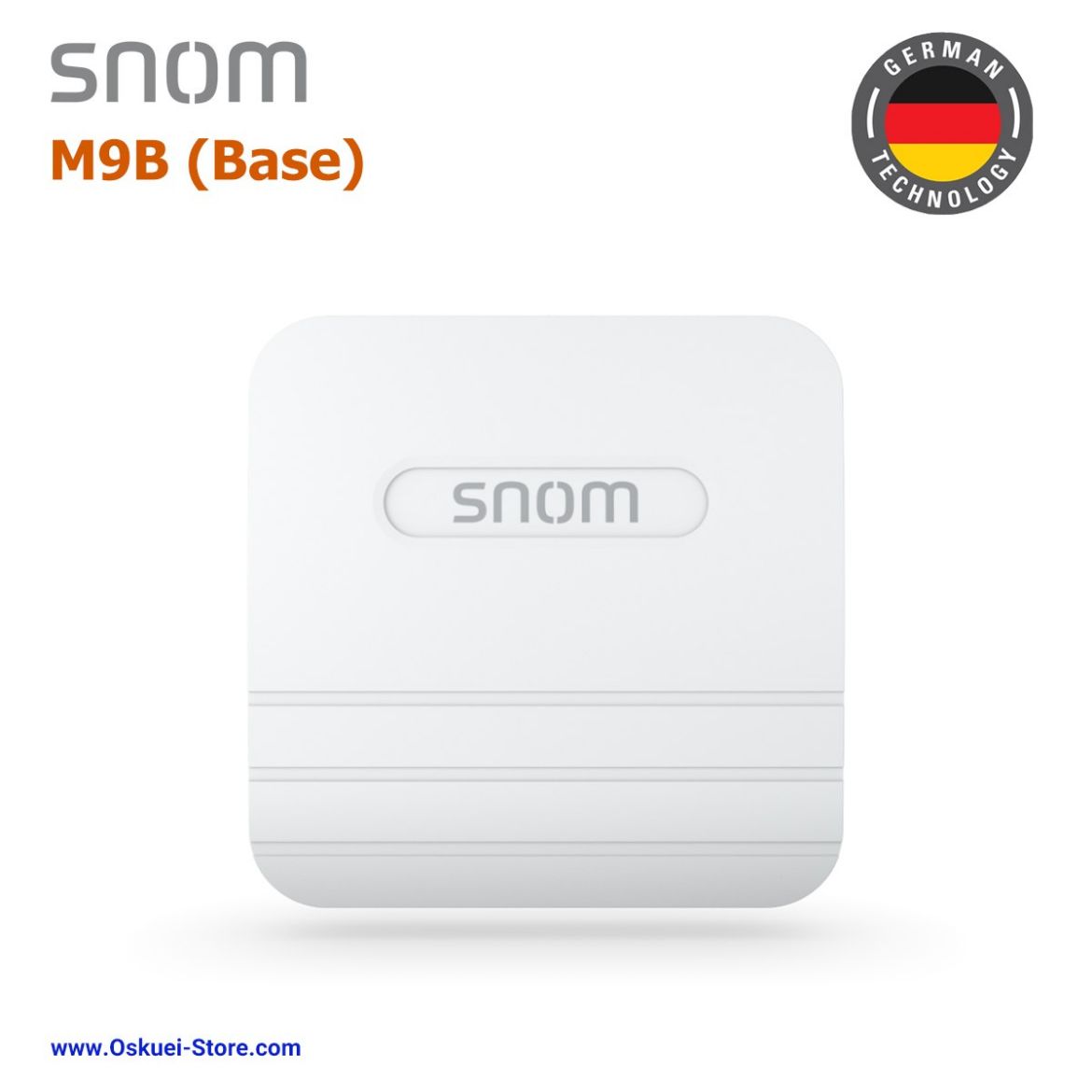 Snom M9B VoIP Base SIP Dect Black Front