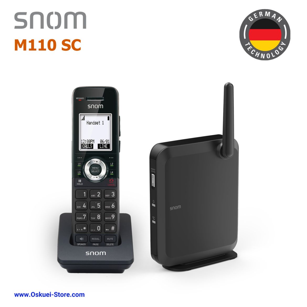 Snom M110 sc DECT IP Phone 