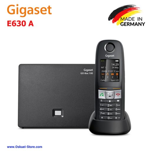 Gigaset E630A GO Cordless Telephone Black