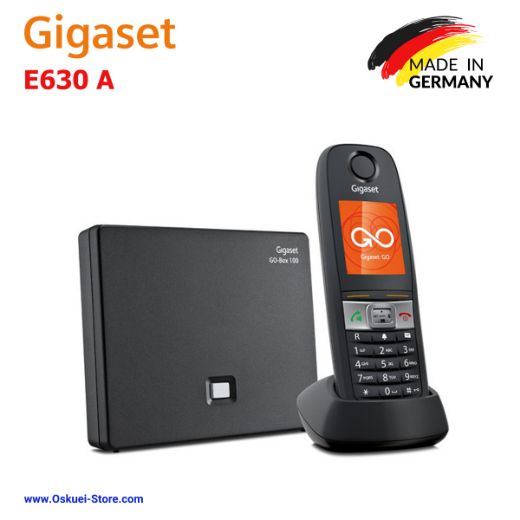 Gigaset E630A GO Cordless Telephone Black